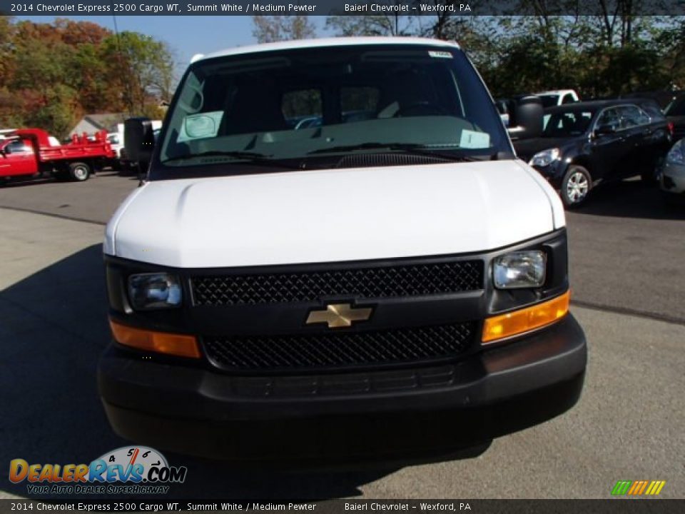 2014 Chevrolet Express 2500 Cargo WT Summit White / Medium Pewter Photo #3