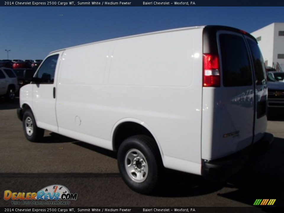 2014 Chevrolet Express 2500 Cargo WT Summit White / Medium Pewter Photo #8