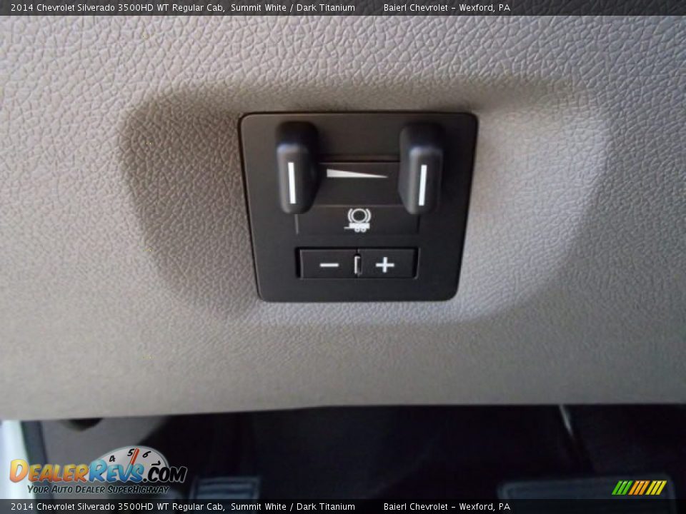 2014 Chevrolet Silverado 3500HD WT Regular Cab Summit White / Dark Titanium Photo #14