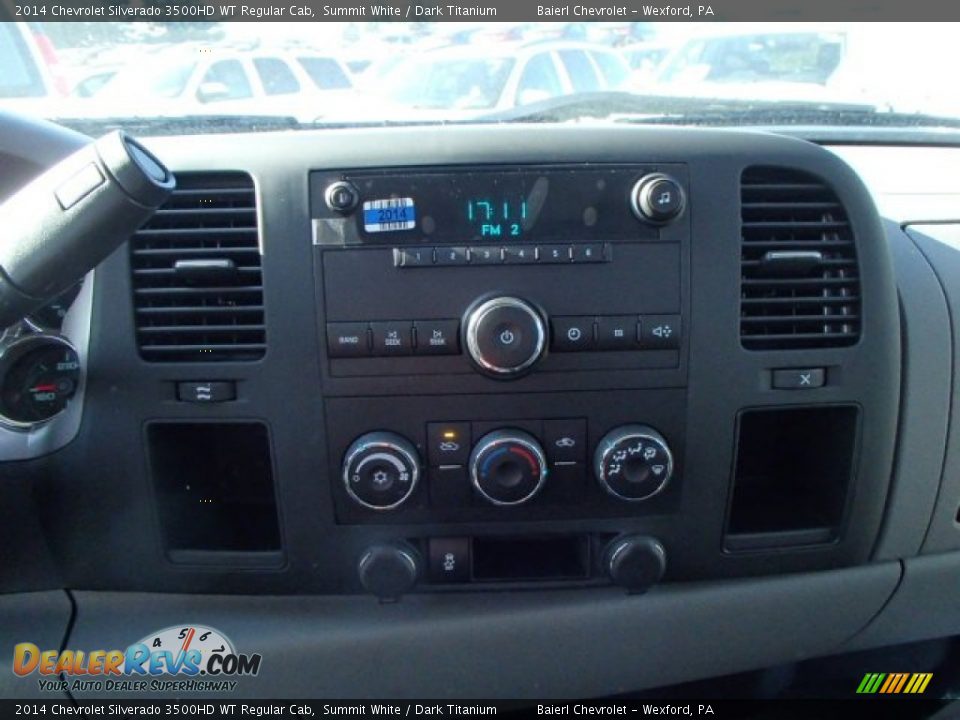 2014 Chevrolet Silverado 3500HD WT Regular Cab Summit White / Dark Titanium Photo #15