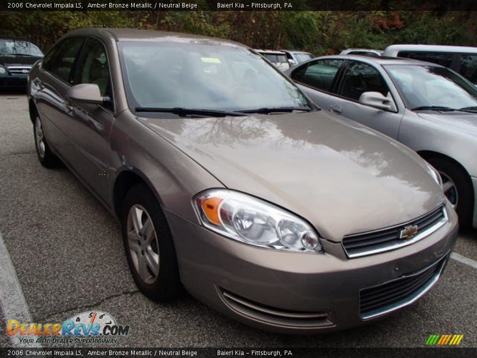 2006 Chevrolet Impala LS Amber Bronze Metallic / Neutral Beige Photo #1