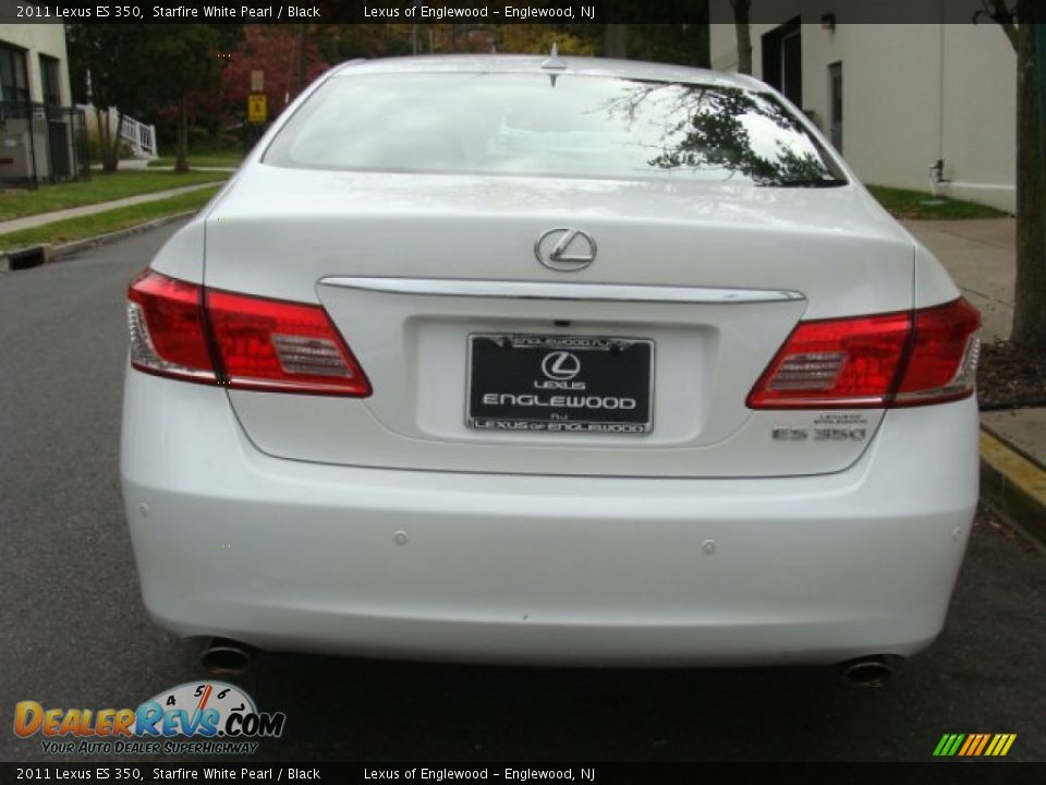 2011 Lexus ES 350 Starfire White Pearl / Black Photo #5