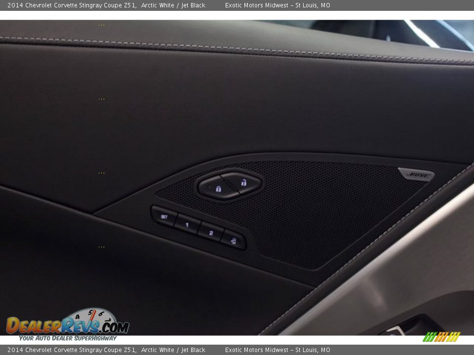 2014 Chevrolet Corvette Stingray Coupe Z51 Arctic White / Jet Black Photo #28