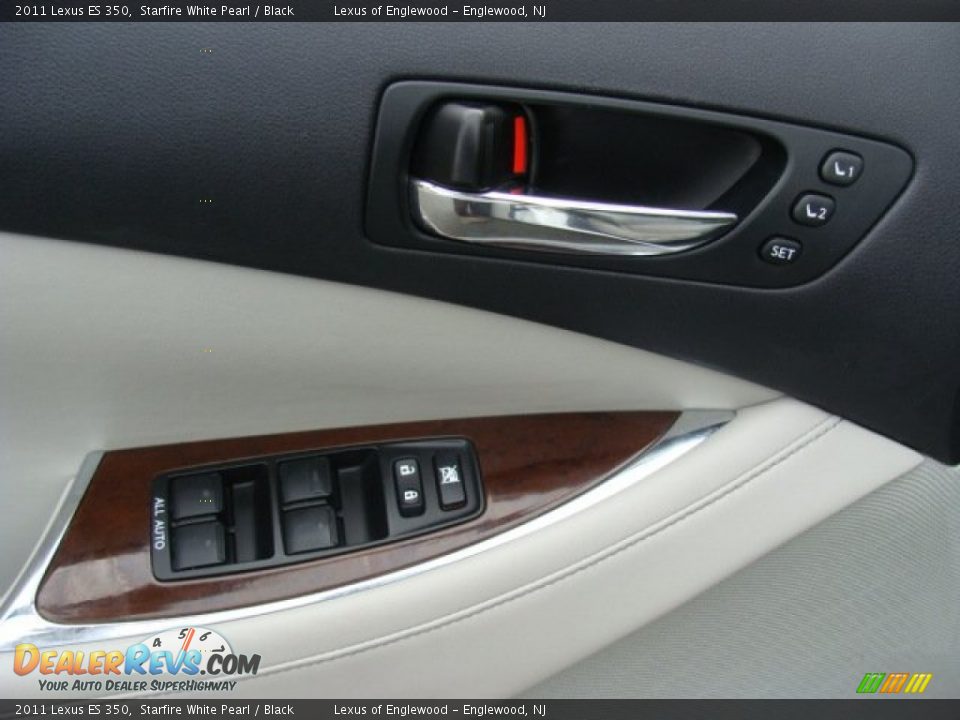 2011 Lexus ES 350 Starfire White Pearl / Black Photo #8