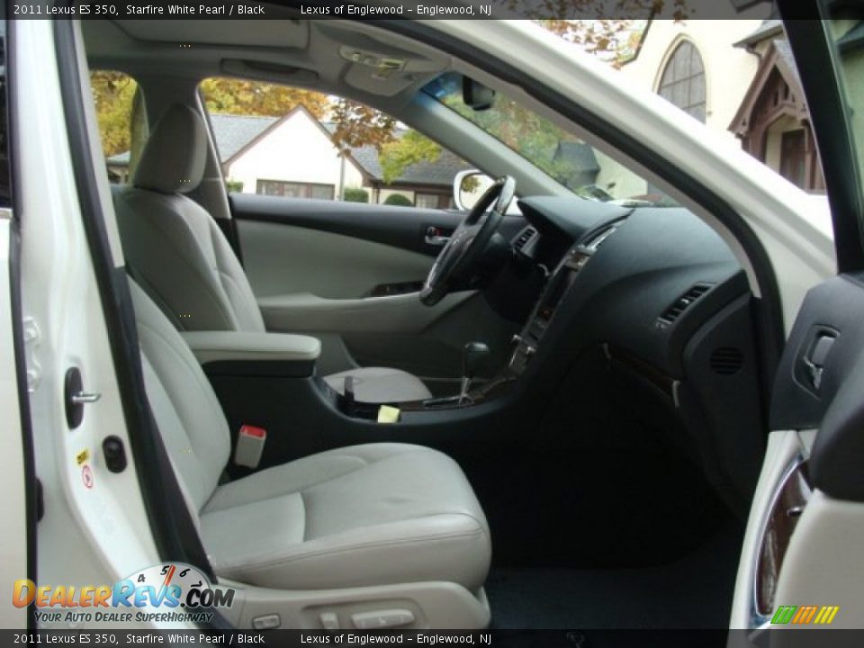 2011 Lexus ES 350 Starfire White Pearl / Black Photo #10