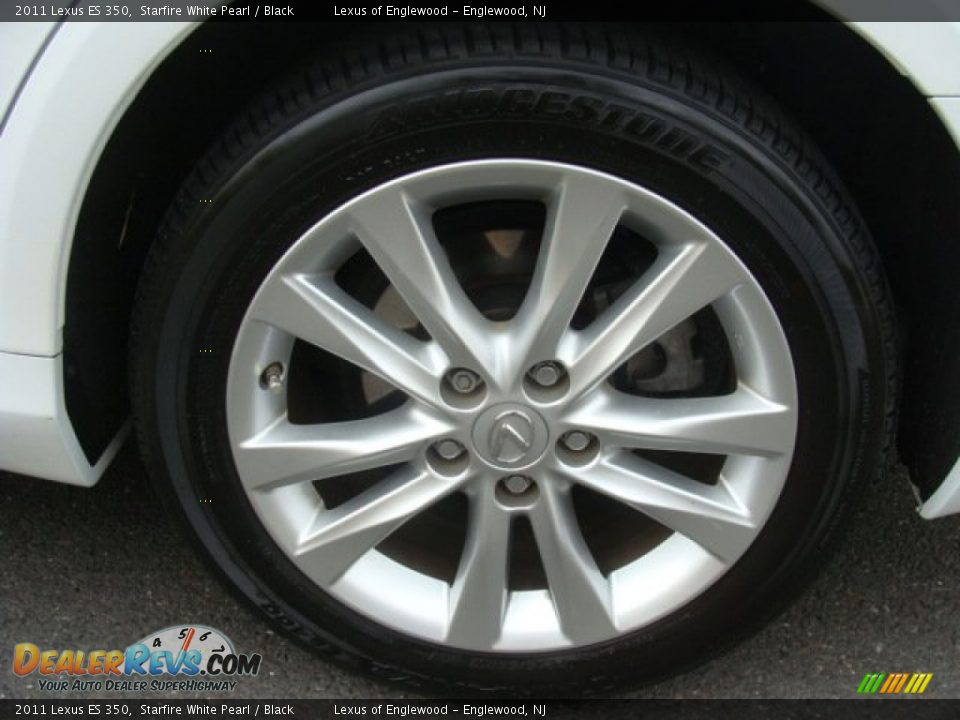 2011 Lexus ES 350 Starfire White Pearl / Black Photo #23