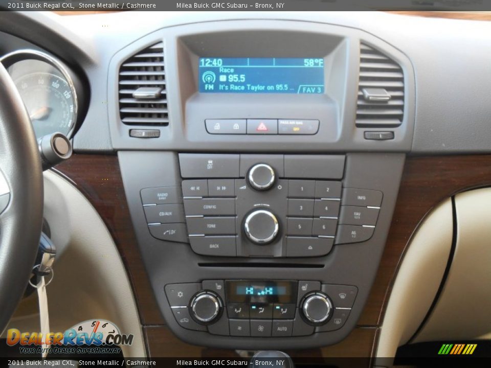 2011 Buick Regal CXL Stone Metallic / Cashmere Photo #9