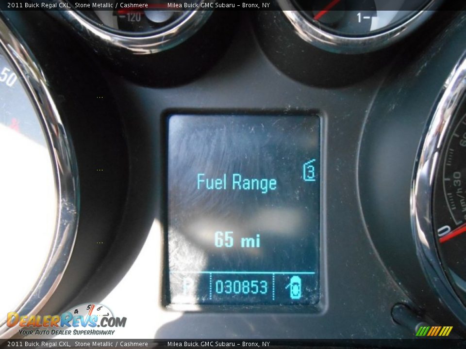 2011 Buick Regal CXL Stone Metallic / Cashmere Photo #12