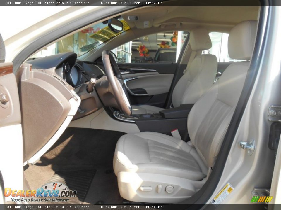 2011 Buick Regal CXL Stone Metallic / Cashmere Photo #14