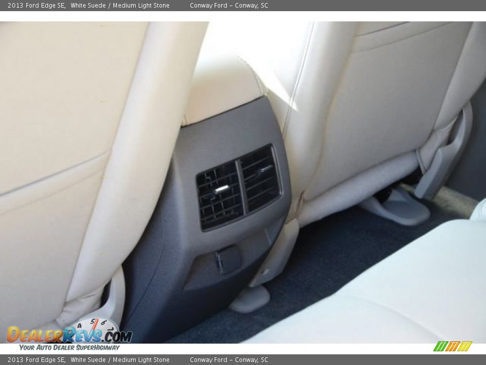 2013 Ford Edge SE White Suede / Medium Light Stone Photo #13