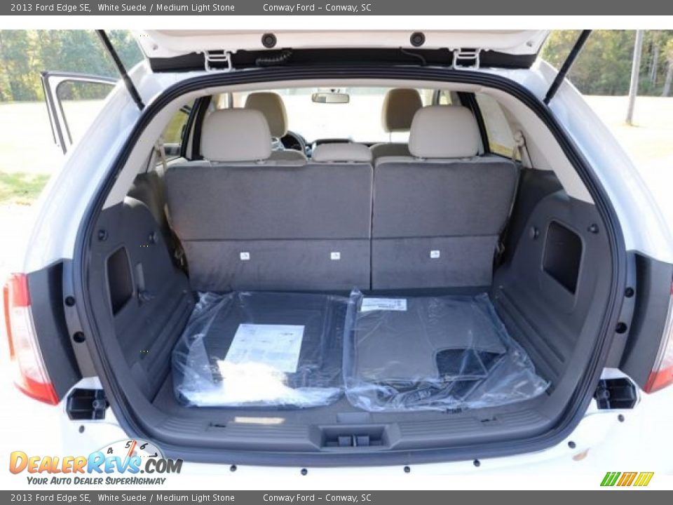 2013 Ford Edge SE White Suede / Medium Light Stone Photo #15