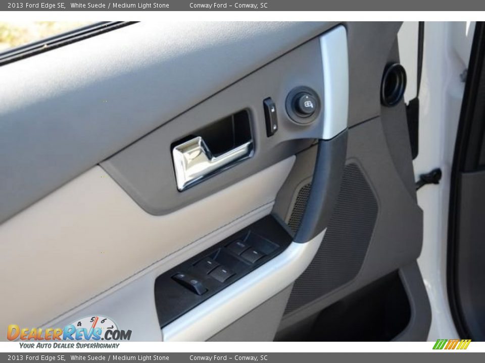 2013 Ford Edge SE White Suede / Medium Light Stone Photo #21