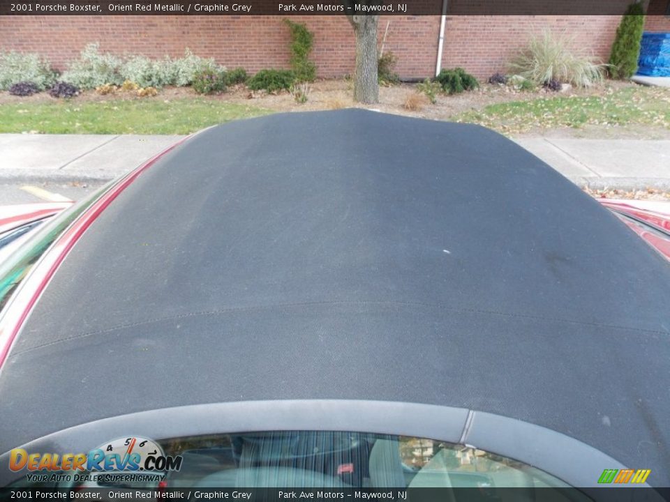 2001 Porsche Boxster Orient Red Metallic / Graphite Grey Photo #7