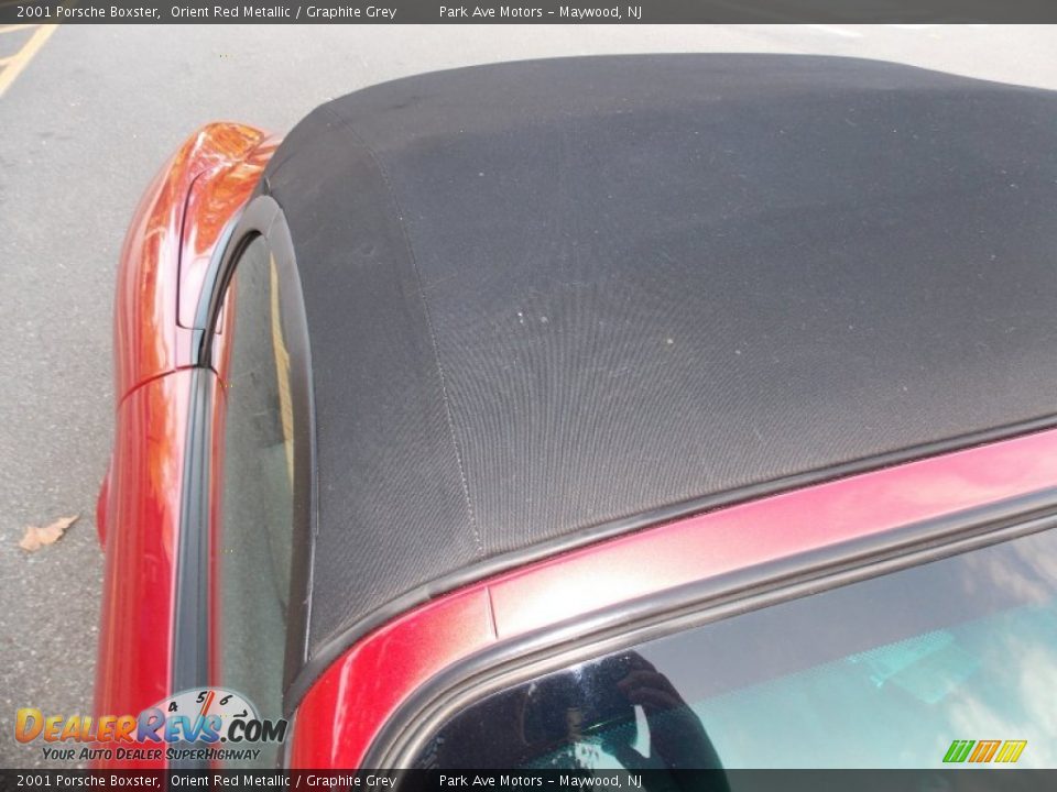 2001 Porsche Boxster Orient Red Metallic / Graphite Grey Photo #8