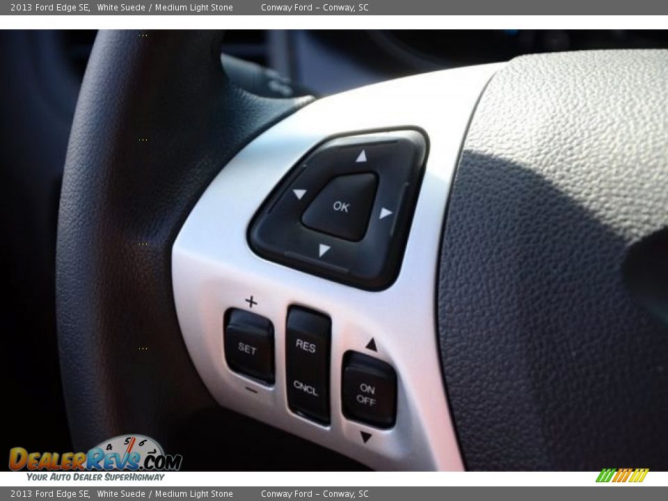 2013 Ford Edge SE White Suede / Medium Light Stone Photo #24