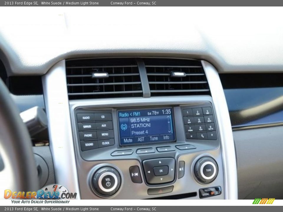 2013 Ford Edge SE White Suede / Medium Light Stone Photo #26