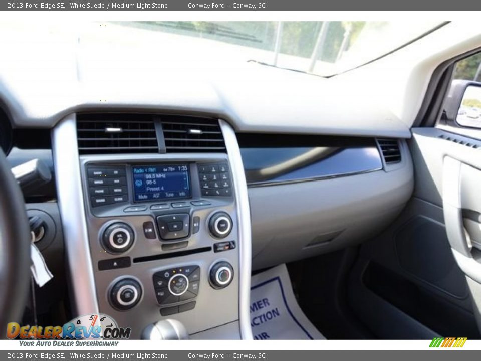 2013 Ford Edge SE White Suede / Medium Light Stone Photo #28