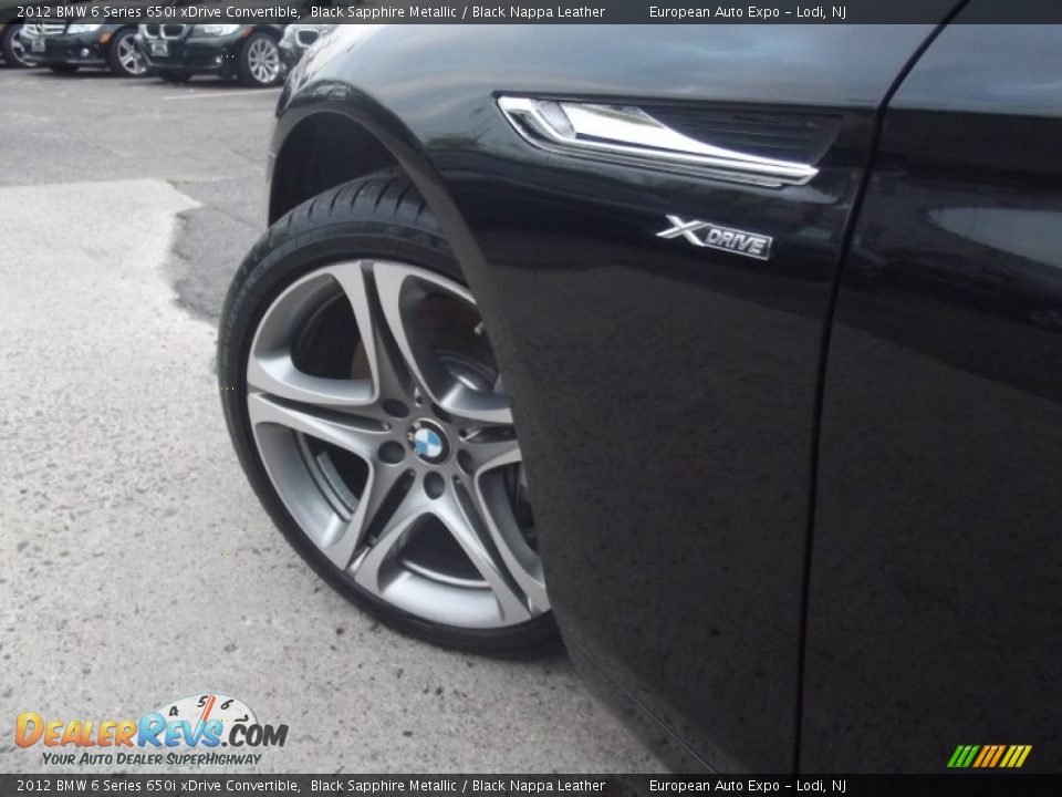 2012 BMW 6 Series 650i xDrive Convertible Wheel Photo #28