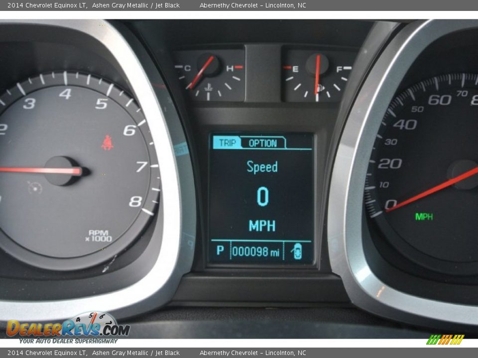 2014 Chevrolet Equinox LT Ashen Gray Metallic / Jet Black Photo #14