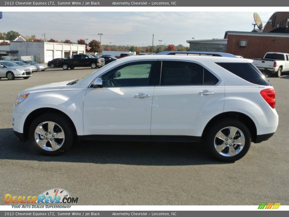 2013 Chevrolet Equinox LTZ Summit White / Jet Black Photo #3