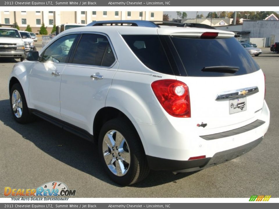 2013 Chevrolet Equinox LTZ Summit White / Jet Black Photo #4