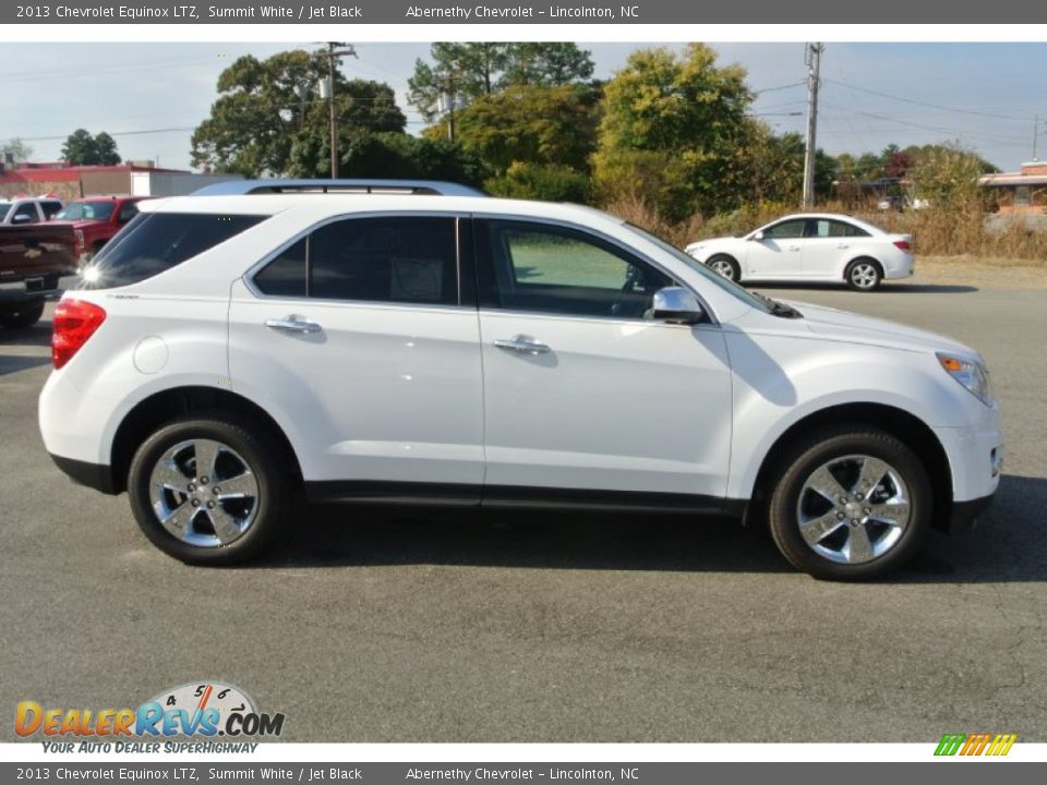 2013 Chevrolet Equinox LTZ Summit White / Jet Black Photo #6
