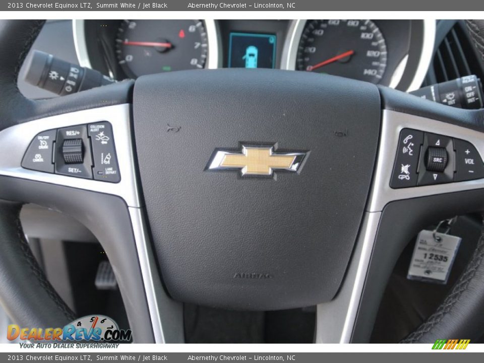 2013 Chevrolet Equinox LTZ Summit White / Jet Black Photo #13