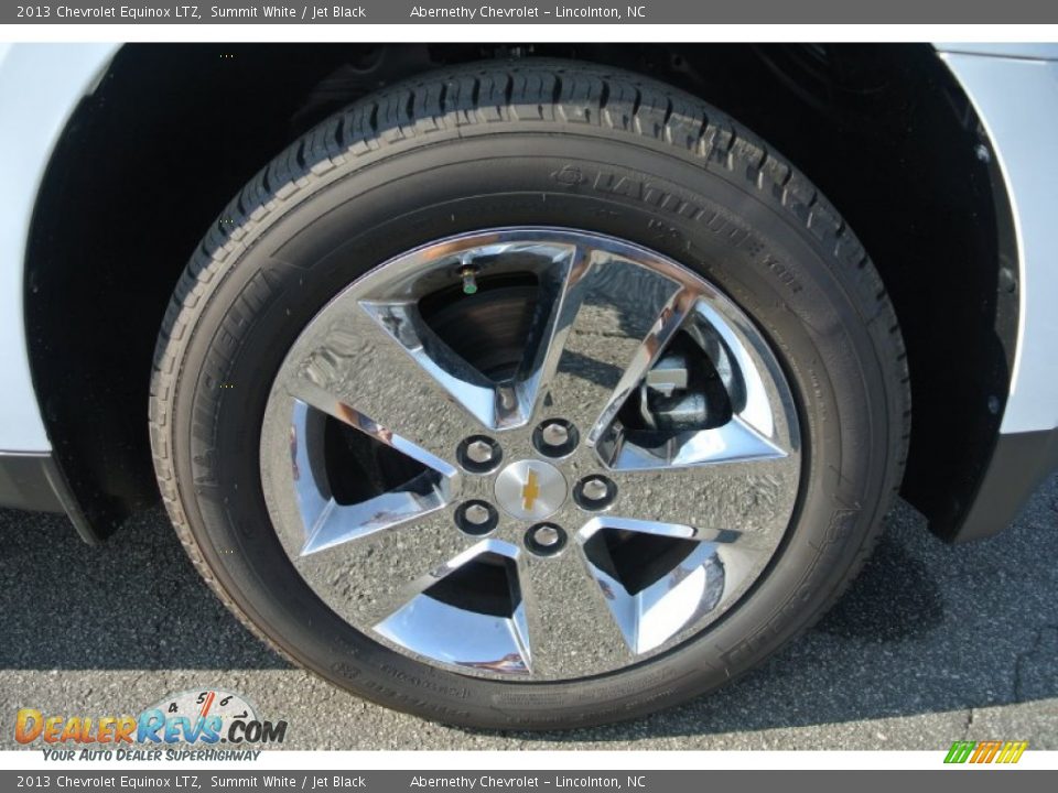 2013 Chevrolet Equinox LTZ Summit White / Jet Black Photo #19