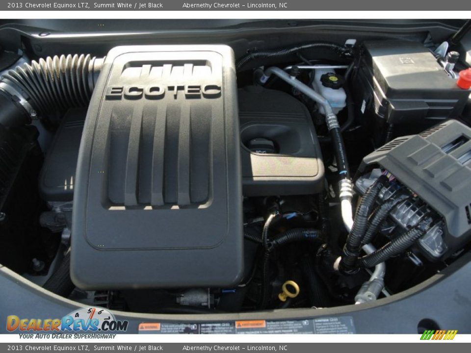 2013 Chevrolet Equinox LTZ Summit White / Jet Black Photo #20