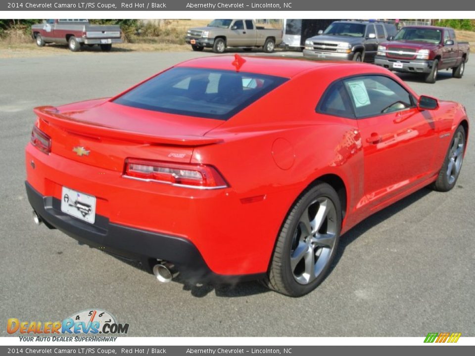 2014 Chevrolet Camaro LT/RS Coupe Red Hot / Black Photo #5