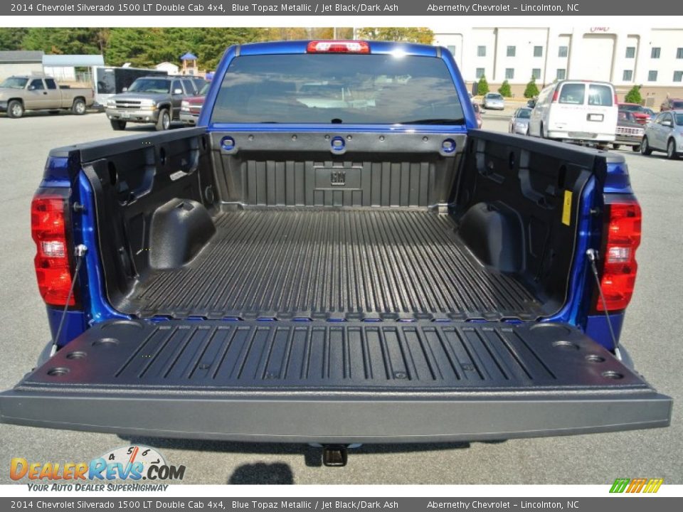 2014 Chevrolet Silverado 1500 LT Double Cab 4x4 Blue Topaz Metallic / Jet Black/Dark Ash Photo #15