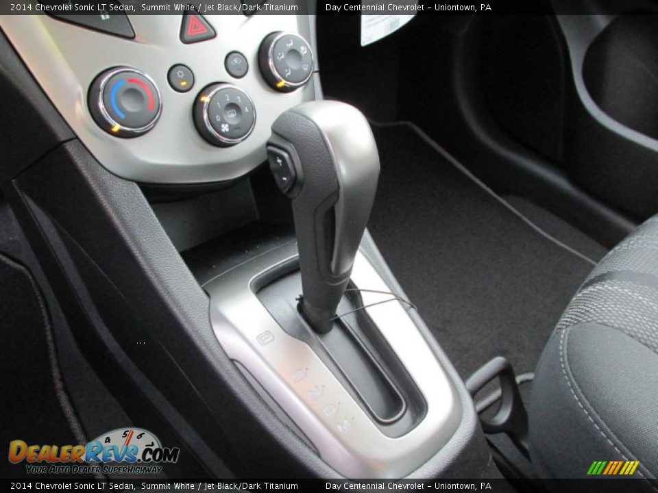 2014 Chevrolet Sonic LT Sedan Summit White / Jet Black/Dark Titanium Photo #16