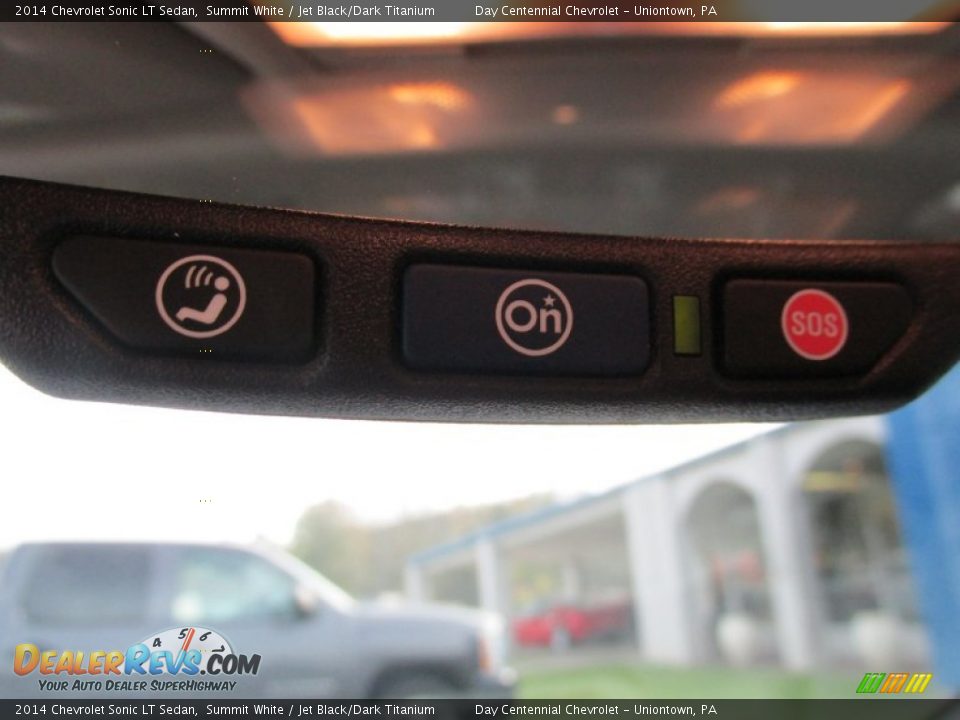 2014 Chevrolet Sonic LT Sedan Summit White / Jet Black/Dark Titanium Photo #17