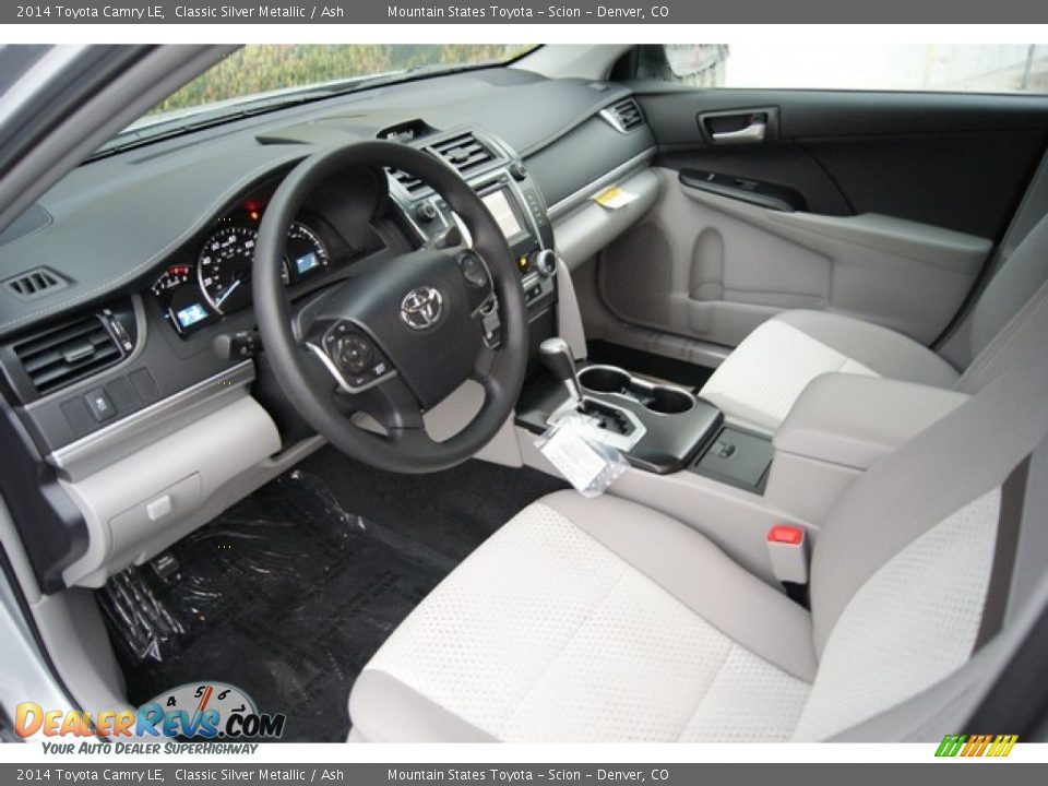 2014 Toyota Camry LE Classic Silver Metallic / Ash Photo #5