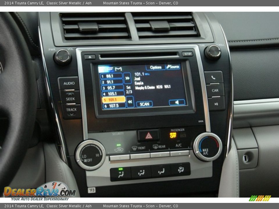 2014 Toyota Camry LE Classic Silver Metallic / Ash Photo #6