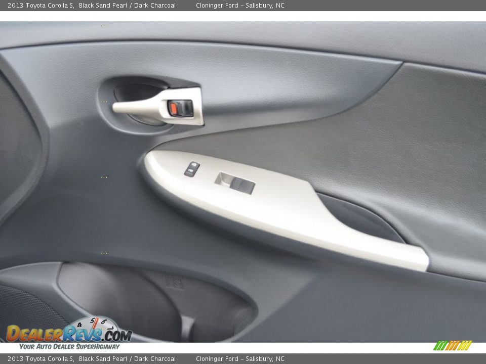 2013 Toyota Corolla S Black Sand Pearl / Dark Charcoal Photo #15