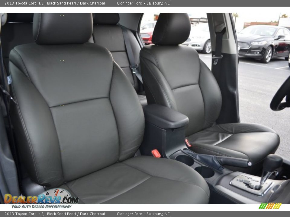 2013 Toyota Corolla S Black Sand Pearl / Dark Charcoal Photo #16