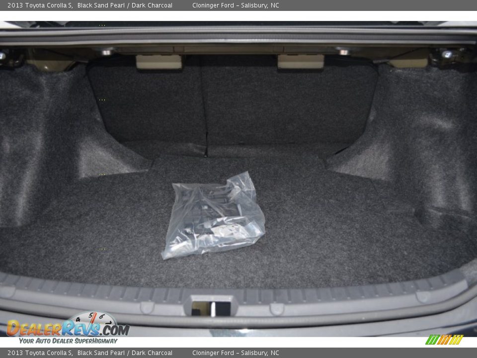 2013 Toyota Corolla S Black Sand Pearl / Dark Charcoal Photo #17