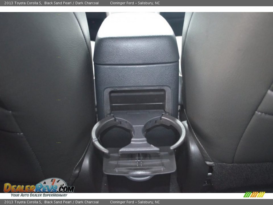 2013 Toyota Corolla S Black Sand Pearl / Dark Charcoal Photo #23