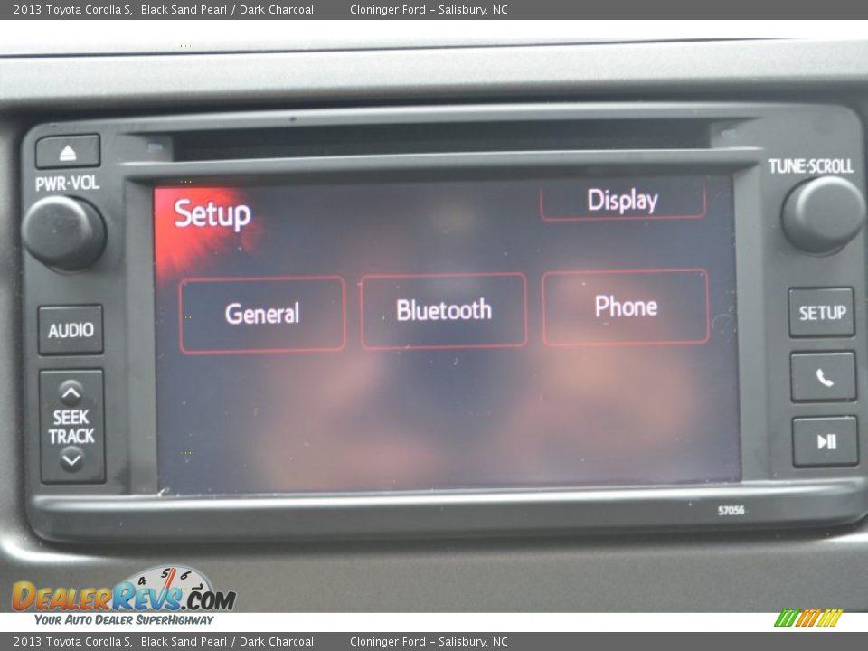 2013 Toyota Corolla S Black Sand Pearl / Dark Charcoal Photo #27