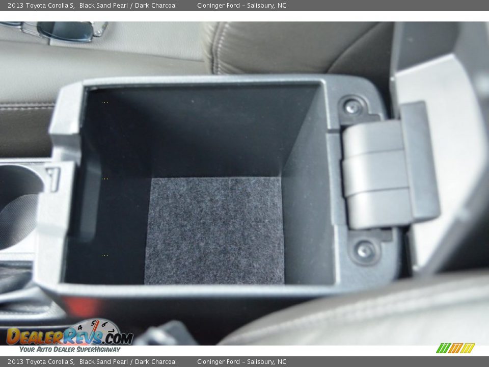 2013 Toyota Corolla S Black Sand Pearl / Dark Charcoal Photo #32