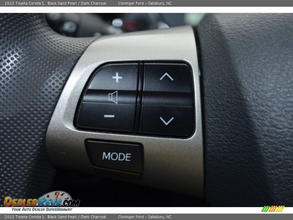 2013 Toyota Corolla S Black Sand Pearl / Dark Charcoal Photo #33