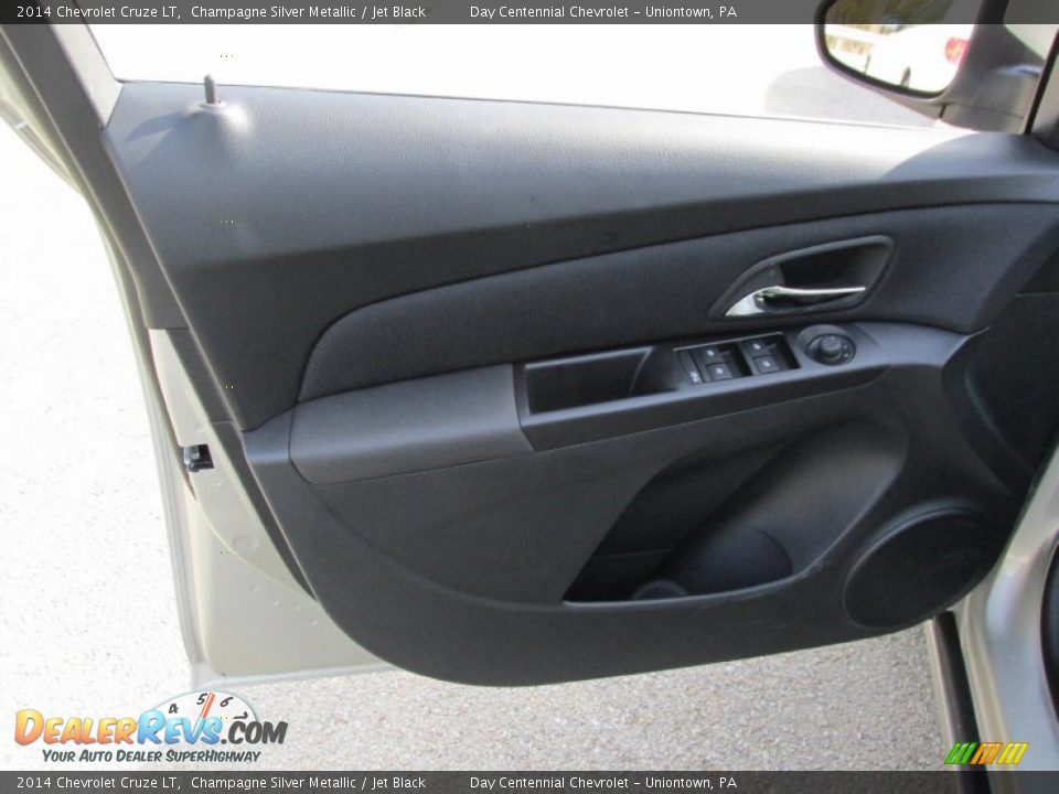 2014 Chevrolet Cruze LT Champagne Silver Metallic / Jet Black Photo #10