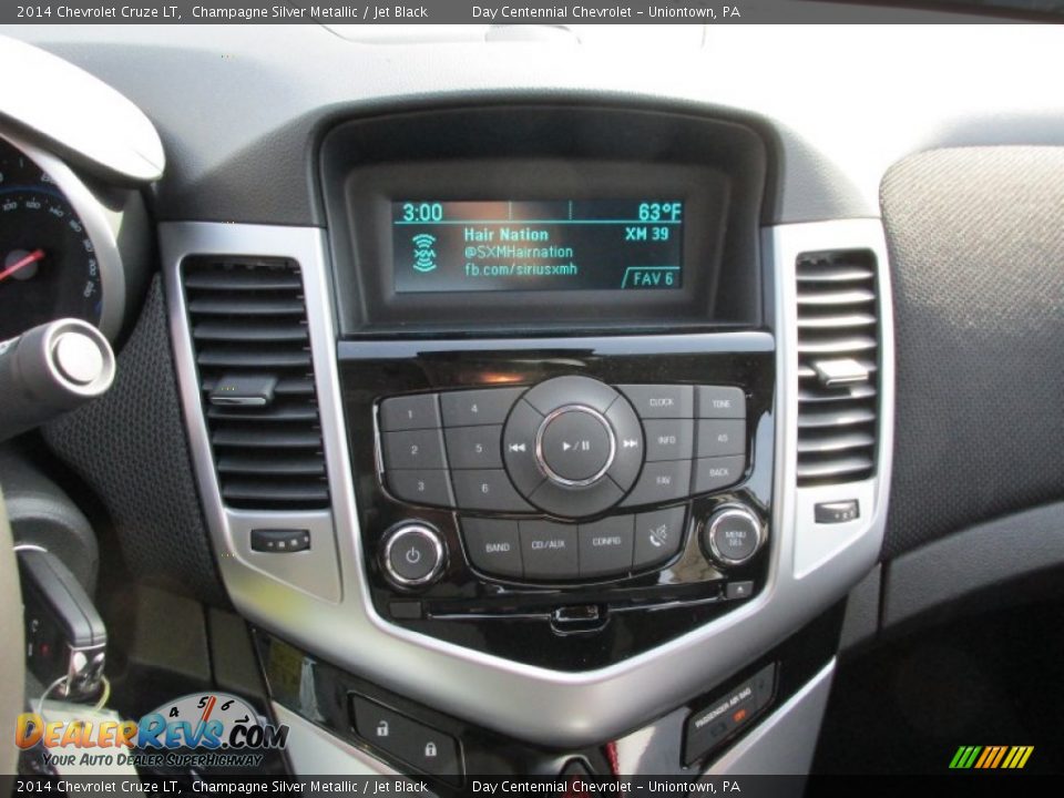 2014 Chevrolet Cruze LT Champagne Silver Metallic / Jet Black Photo #15