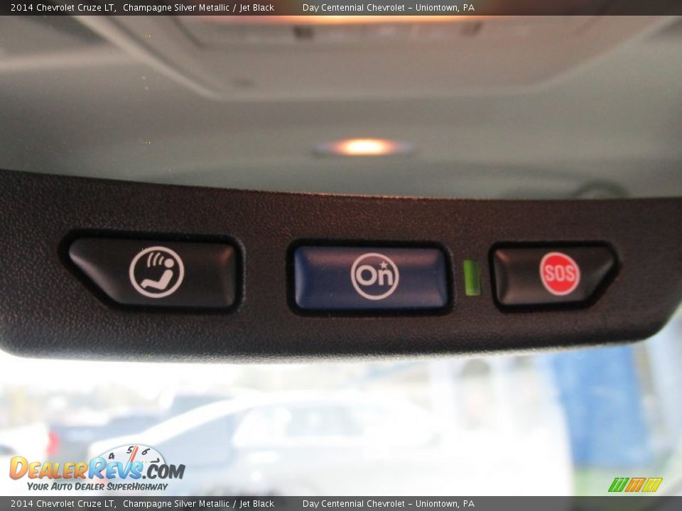 2014 Chevrolet Cruze LT Champagne Silver Metallic / Jet Black Photo #17