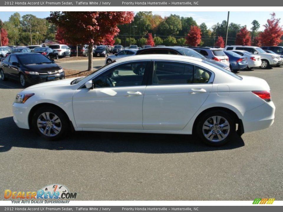2012 Honda Accord LX Premium Sedan Taffeta White / Ivory Photo #3