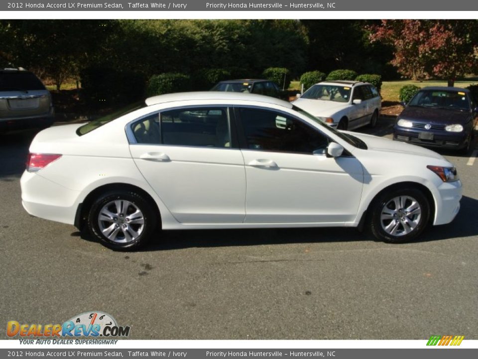 2012 Honda Accord LX Premium Sedan Taffeta White / Ivory Photo #6
