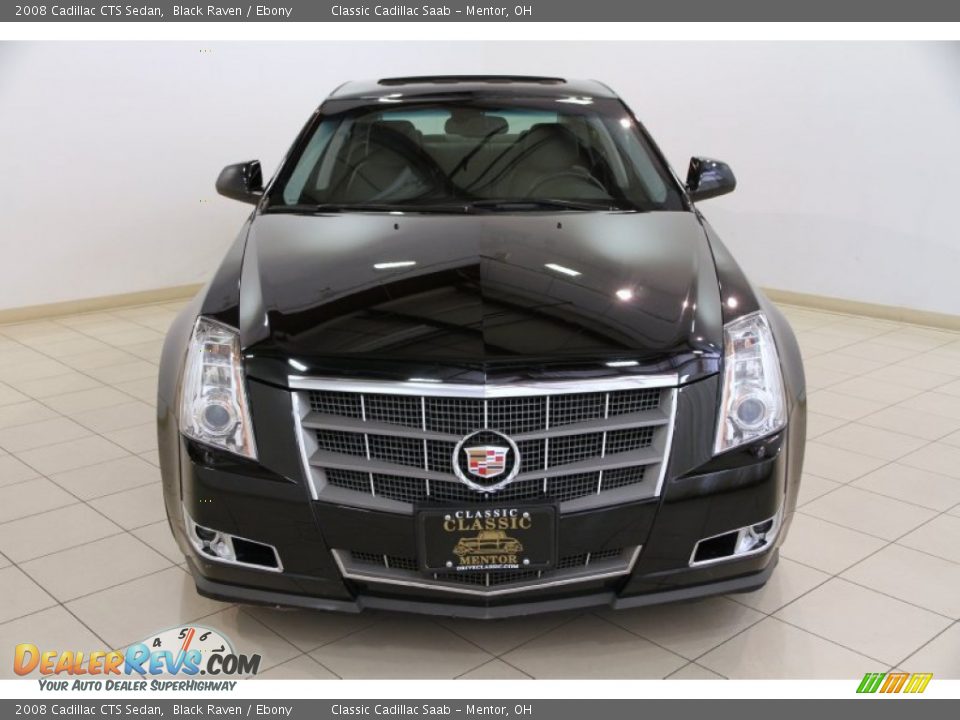 2008 Cadillac CTS Sedan Black Raven / Ebony Photo #2
