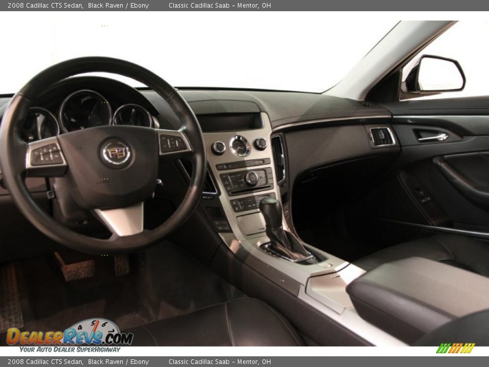 2008 Cadillac CTS Sedan Black Raven / Ebony Photo #7