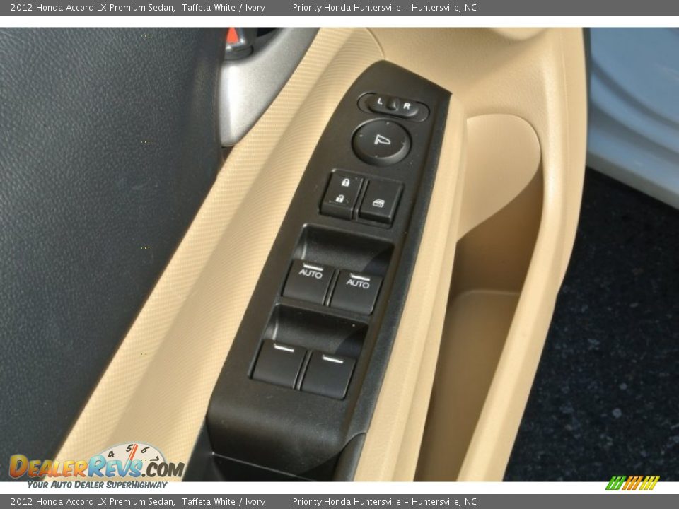 2012 Honda Accord LX Premium Sedan Taffeta White / Ivory Photo #11